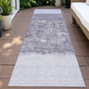 Piper Looms Chantille Stripes ACN2214 Lavender Machine Washable Area Rug Runner Outdoor Lifestyle Image Feature