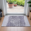 Piper Looms Chantille Stripes ACN2214 Lavender Machine Washable Area Rug Scatter Lifestyle Image Feature