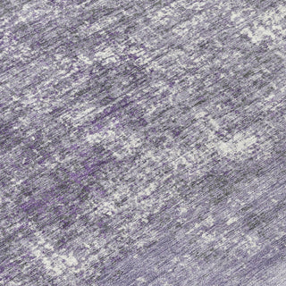 Piper Looms Chantille Stripes ACN2214 Lavender Machine Washable Area Rug Swatch Image
