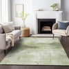Piper Looms Chantille Geometric ACN2215 Aloe Machine Washable Area Rug Lifestyle Image Feature
