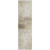 Piper Looms Chantille Geometric ACN2215 Beige Machine Washable Area Rug Runner Main Image