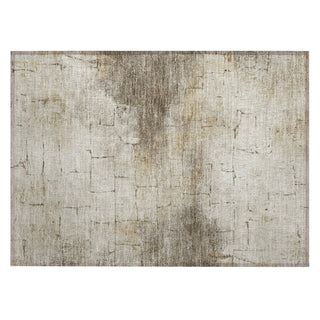 Piper Looms Chantille Geometric ACN2215 Beige Machine Washable Area Rug Scatter Main Image