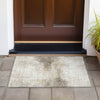 Piper Looms Chantille Geometric ACN2215 Beige Machine Washable Area Rug Scatter Outdoor Lifestyle Image Feature
