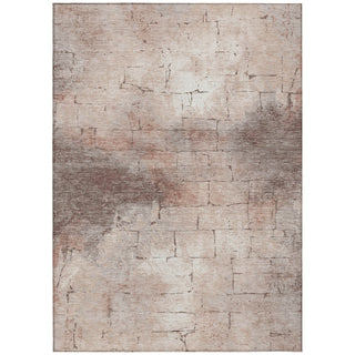 Piper Looms Chantille Geometric ACN2215 Coral Machine Washable Area Rug main image