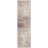 Piper Looms Chantille Geometric ACN2215 Coral Machine Washable Area Rug Runner Main Image