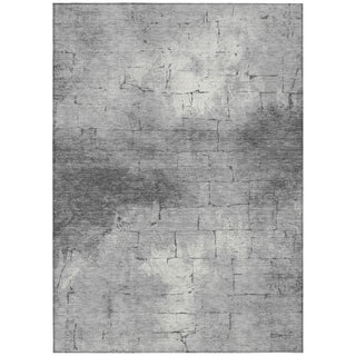 Piper Looms Chantille Geometric ACN2215 Gray Machine Washable Area Rug main image