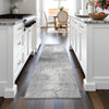 Piper Looms Chantille Geometric ACN2215 Gray Machine Washable Area Rug Runner Lifestyle Image Feature