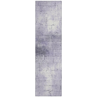 Piper Looms Chantille Geometric ACN2215 Lavender Machine Washable Area Rug Runner Main Image