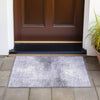 Piper Looms Chantille Geometric ACN2215 Lavender Machine Washable Area Rug Scatter Outdoor Lifestyle Image Feature