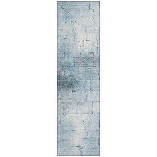 Piper Looms Chantille Geometric ACN2215 Sky Machine Washable Area Rug Runner Main Image
