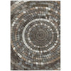 Piper Looms Chantille Geometric ACN2216 Brown Machine Washable Area Rug main image