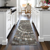 Piper Looms Chantille Geometric ACN2216 Brown Machine Washable Area Rug Runner Lifestyle Image Feature