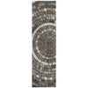 Piper Looms Chantille Geometric ACN2216 Brown Machine Washable Area Rug Runner Main Image