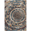 Piper Looms Chantille Geometric ACN2216 Copper Machine Washable Area Rug main image