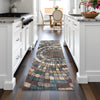 Piper Looms Chantille Geometric ACN2216 Copper Machine Washable Area Rug Runner Lifestyle Image Feature