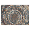 Piper Looms Chantille Geometric ACN2216 Copper Machine Washable Area Rug Scatter Main Image