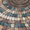 Piper Looms Chantille Geometric ACN2216 Copper Machine Washable Area Rug Swatch Image
