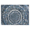 Piper Looms Chantille Geometric ACN2216 Navy Machine Washable Area Rug Scatter Main Image
