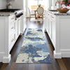Piper Looms Chantille Modern ACN2217 Denim Machine Washable Area Rug Runner Lifestyle Image Feature