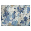 Piper Looms Chantille Modern ACN2217 Denim Machine Washable Area Rug Scatter Main Image
