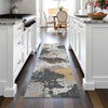 Piper Looms Chantille Modern ACN2217 Gray Machine Washable Area Rug Runner Lifestyle Image Feature