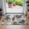 Piper Looms Chantille Modern ACN2217 Gray Machine Washable Area Rug Scatter Lifestyle Image Feature