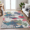 Piper Looms Chantille Modern ACN2217 Ivory Machine Washable Area Rug Lifestyle Image Feature