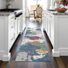 Piper Looms Chantille Modern ACN2217 Ivory Machine Washable Area Rug Runner Lifestyle Image Feature