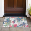 Piper Looms Chantille Modern ACN2217 Ivory Machine Washable Area Rug Scatter Outdoor Lifestyle Image Feature