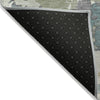 Piper Looms Chantille Modern ACN2217 Seafoam Machine Washable Area Rug Backing Image