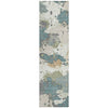 Piper Looms Chantille Modern ACN2217 Seafoam Machine Washable Area Rug Runner Main Image