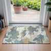 Piper Looms Chantille Modern ACN2217 Seafoam Machine Washable Area Rug Scatter Lifestyle Image Feature