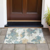 Piper Looms Chantille Modern ACN2217 Seafoam Machine Washable Area Rug Scatter Outdoor Lifestyle Image Feature