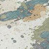 Piper Looms Chantille Modern ACN2217 Seafoam Machine Washable Area Rug Swatch Image