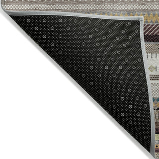 Piper Looms Chantille Stripes ACN2218 Brown Machine Washable Area Rug Backing Image