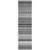 Piper Looms Chantille Stripes ACN2218 Gray Machine Washable Area Rug Runner Main Image