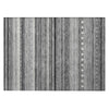 Piper Looms Chantille Stripes ACN2218 Gray Machine Washable Area Rug Scatter Main Image