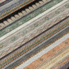 Piper Looms Chantille Stripes ACN2218 Khaki Machine Washable Area Rug Swatch Image