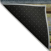 Piper Looms Chantille Stripes ACN2218 Olive Machine Washable Area Rug Backing Image