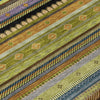 Piper Looms Chantille Stripes ACN2218 Olive Machine Washable Area Rug Swatch Image