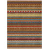 Piper Looms Chantille Stripes ACN2218 Paprika Machine Washable Area Rug main image