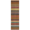 Piper Looms Chantille Stripes ACN2218 Paprika Machine Washable Area Rug Runner Main Image
