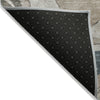 Piper Looms Chantille Abstract ACN2219 Beige Machine Washable Area Rug Backing Image