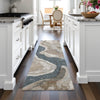 Piper Looms Chantille Abstract ACN2219 Beige Machine Washable Area Rug Runner Lifestyle Image Feature