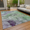 Piper Looms Chantille Watercolors ACN500 Green Area Rug