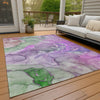 Piper Looms Chantille Watercolors ACN500 Purple Area Rug