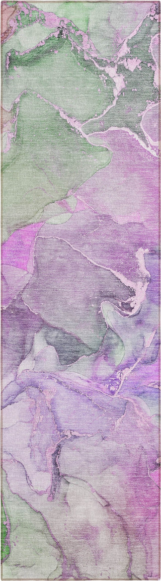 Piper Looms Chantille Watercolors ACN500 Purple Area Rug