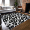 Piper Looms Chantille Organic ACN501 Black Area Rug