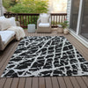 Piper Looms Chantille Organic ACN501 Black Area Rug