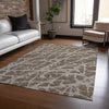 Piper Looms Chantille Organic ACN501 Brown Area Rug